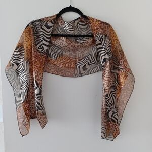 Animal Print Scarf